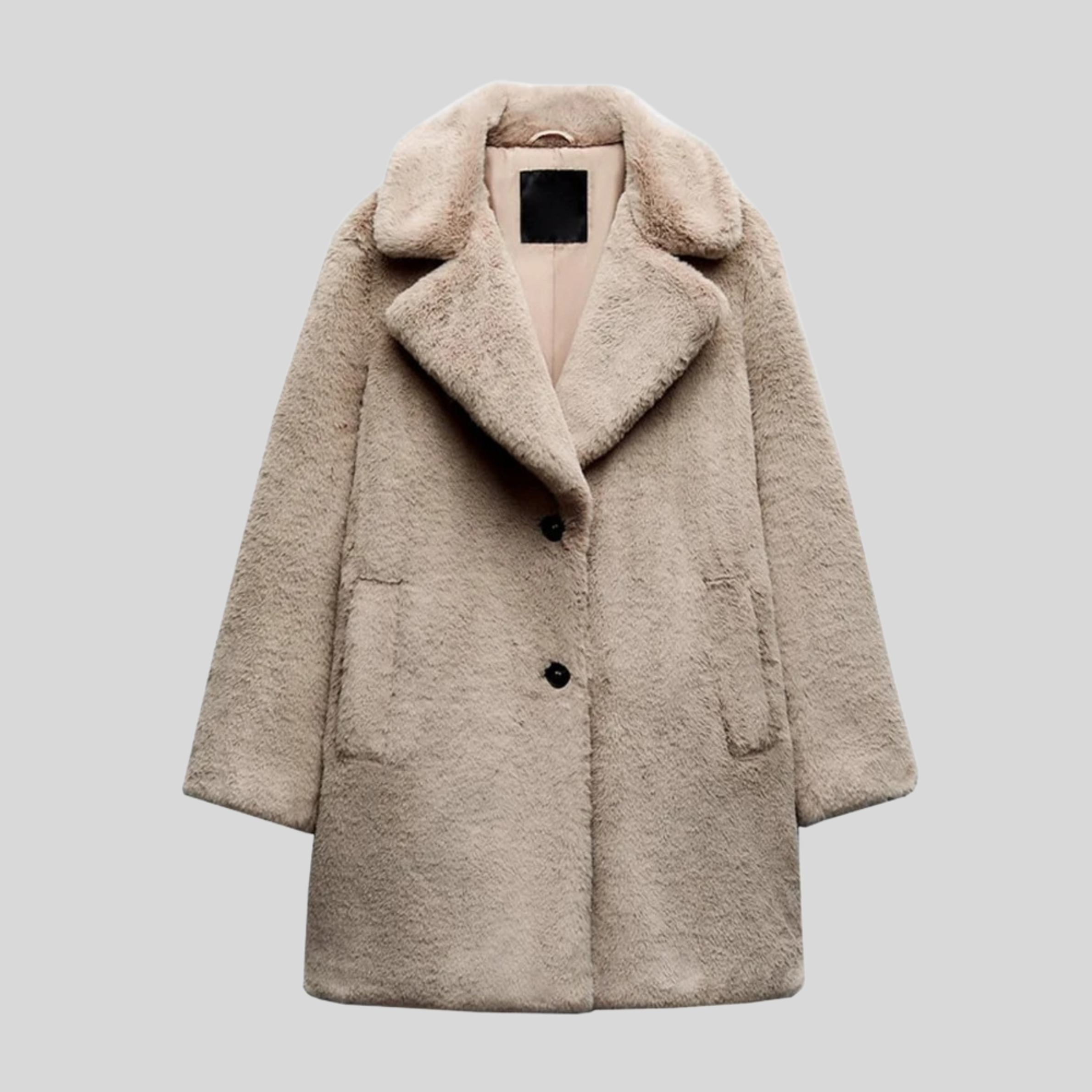 Janine | Stijlvolle Teddy Jas Dames - Warme Winterjas van Hoogwaardige Stoffen