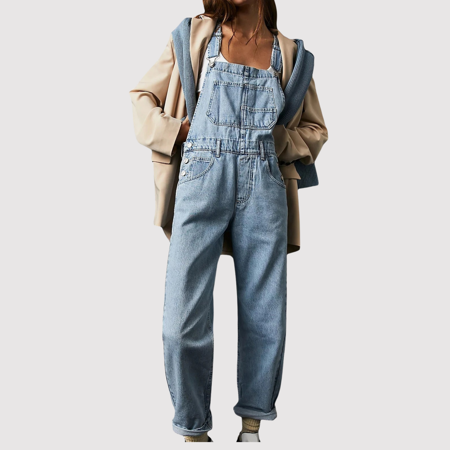 Jedi | Stoere Denim Tuinbroek voor Dames