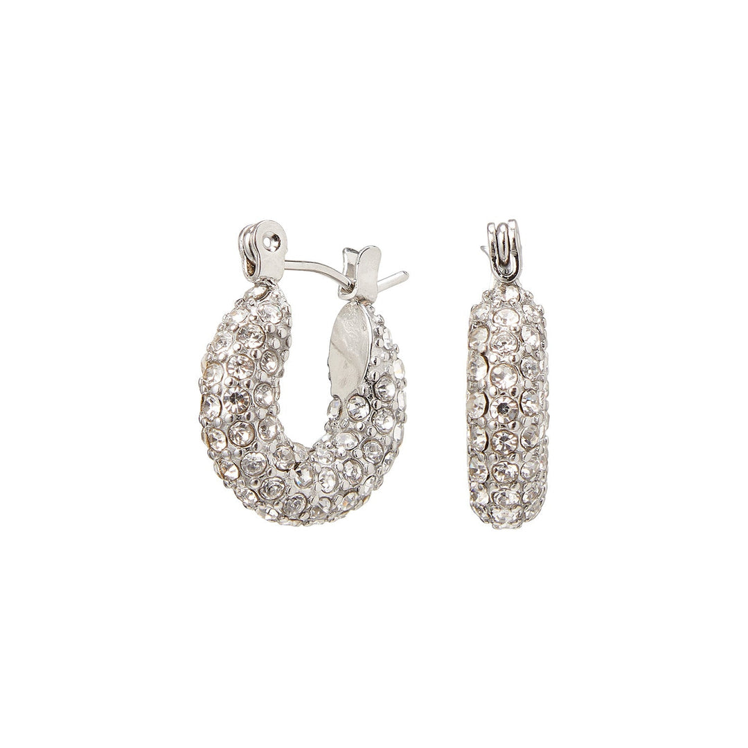 Arya | Dames Oorbellen met Zirconia en Hoepelvorm