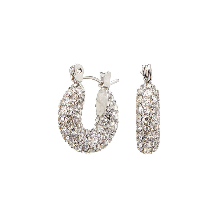 Arya | Dames Oorbellen met Zirconia en Hoepelvorm