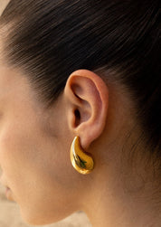 Sloane | Gouden Oorbellen Dames – Edelstaal & Hypoallergeen