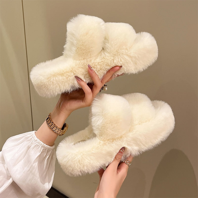 Karmela | Ultra Zachte Pantoffels - Comfortabele Faux Fur, Trendy
