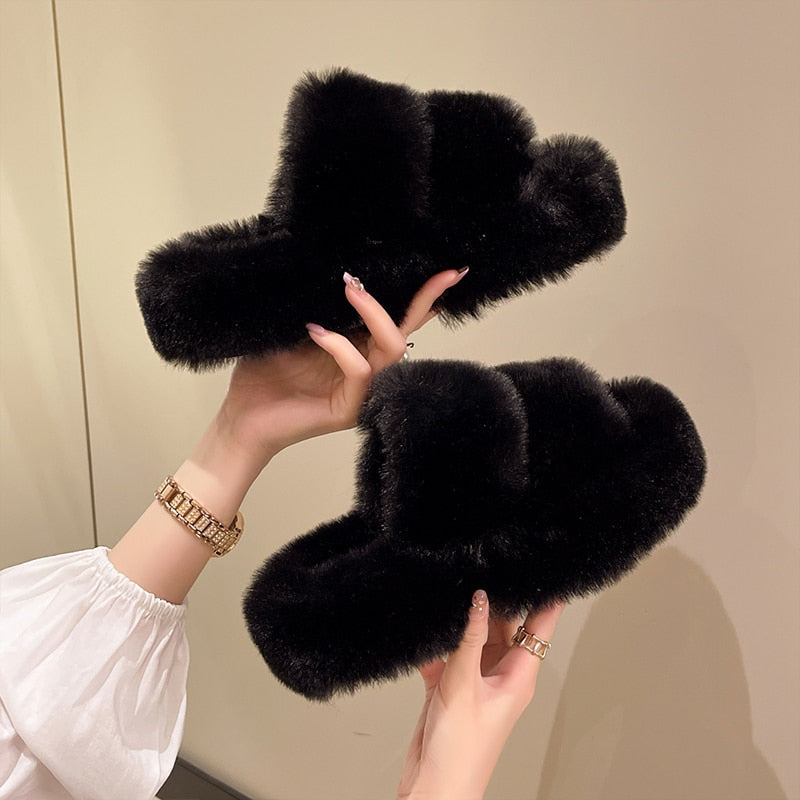 Karmela | Ultra Zachte Pantoffels - Comfortabele Faux Fur, Trendy