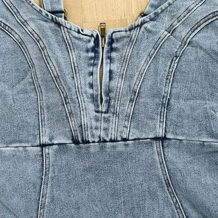 Kaiya | Dames jurk midi split bandjes