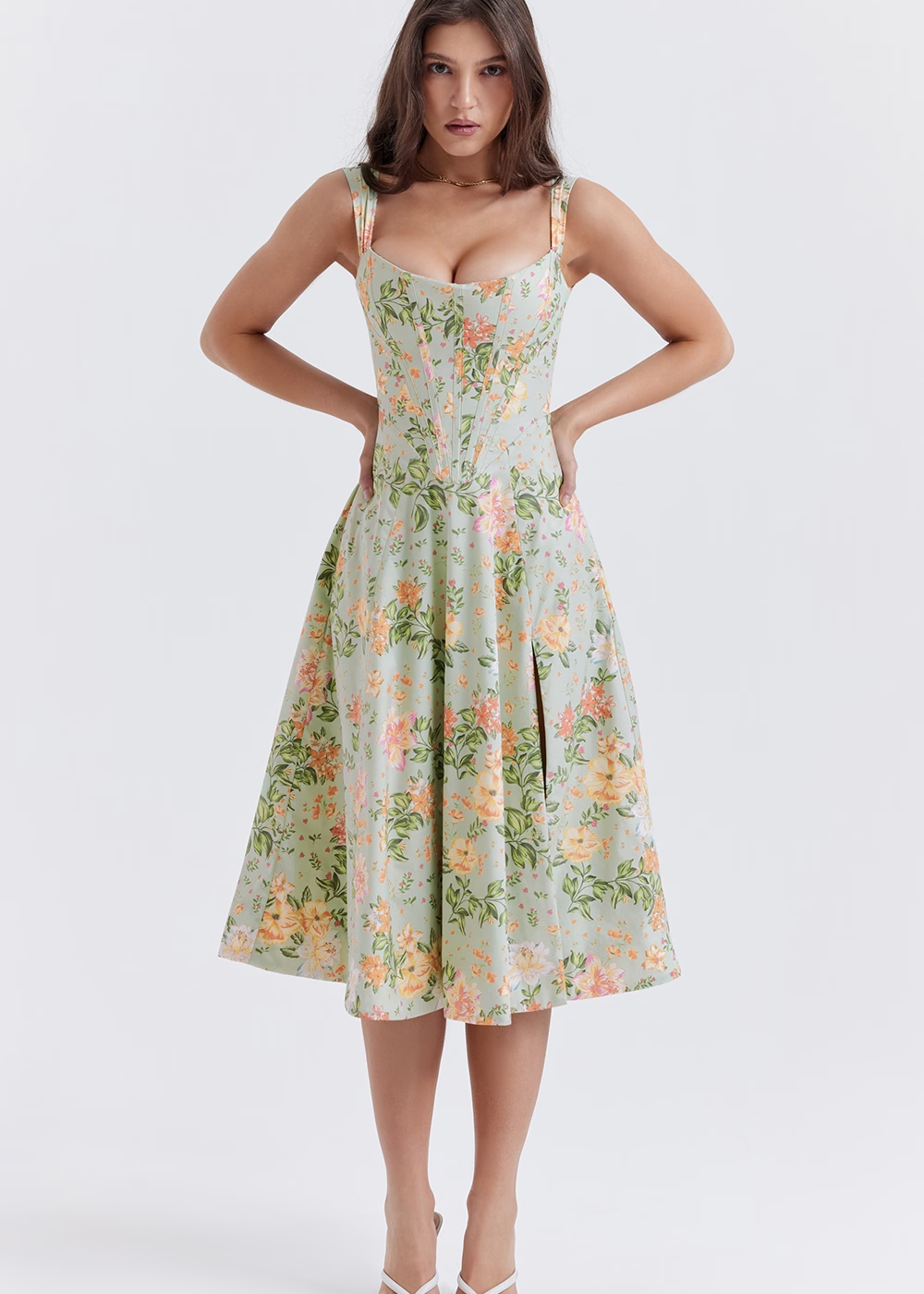 Lina___Dames_Midi_Jurk_-_Elegante_Bloemenprint__Flatterend_Silhouet_1.png