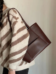 Lina | Ruime Schoudertas Dames - Ultrazacht Leer, Chic en Stijlvol