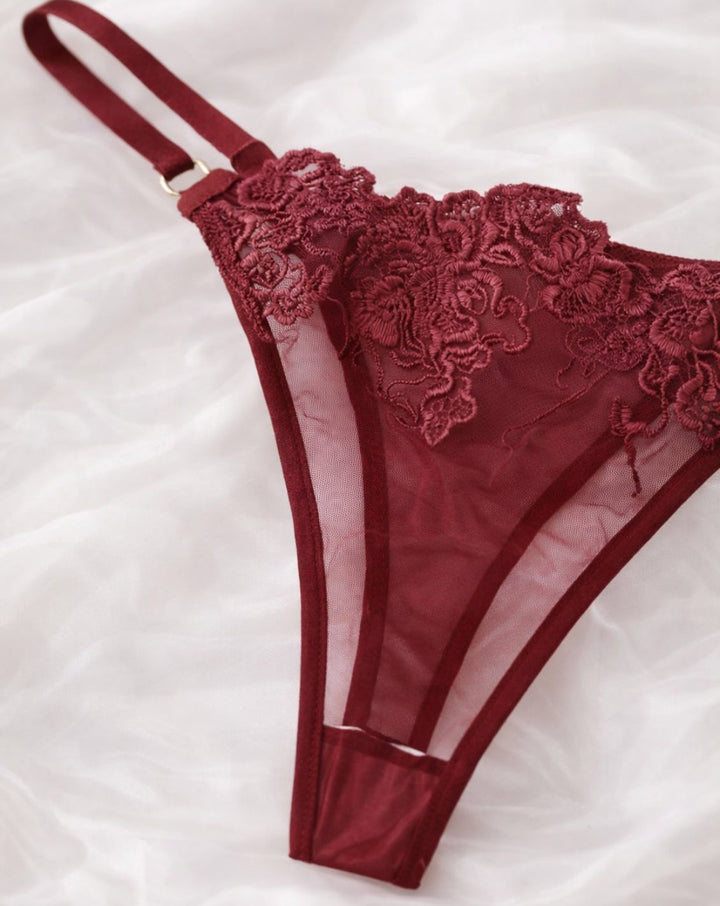 Aitana | Dames Lingerieset met Kant en Bandjes