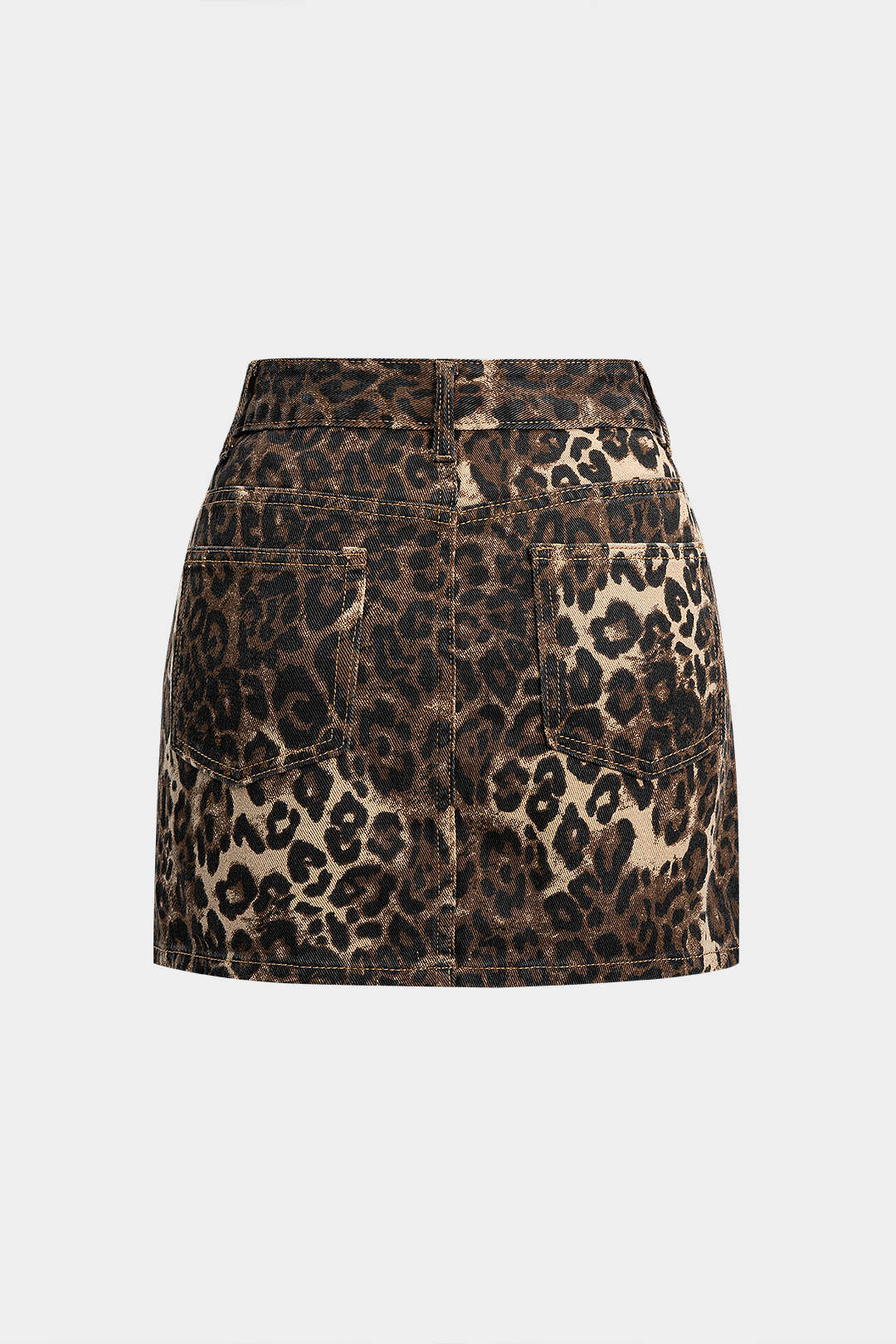 Alesso | Hoge Taille Rok Dames met Luipaard Print, Comfy, Trendy Design