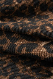 Alesso | Hoge Taille Rok Dames met Luipaard Print, Comfy, Trendy Design