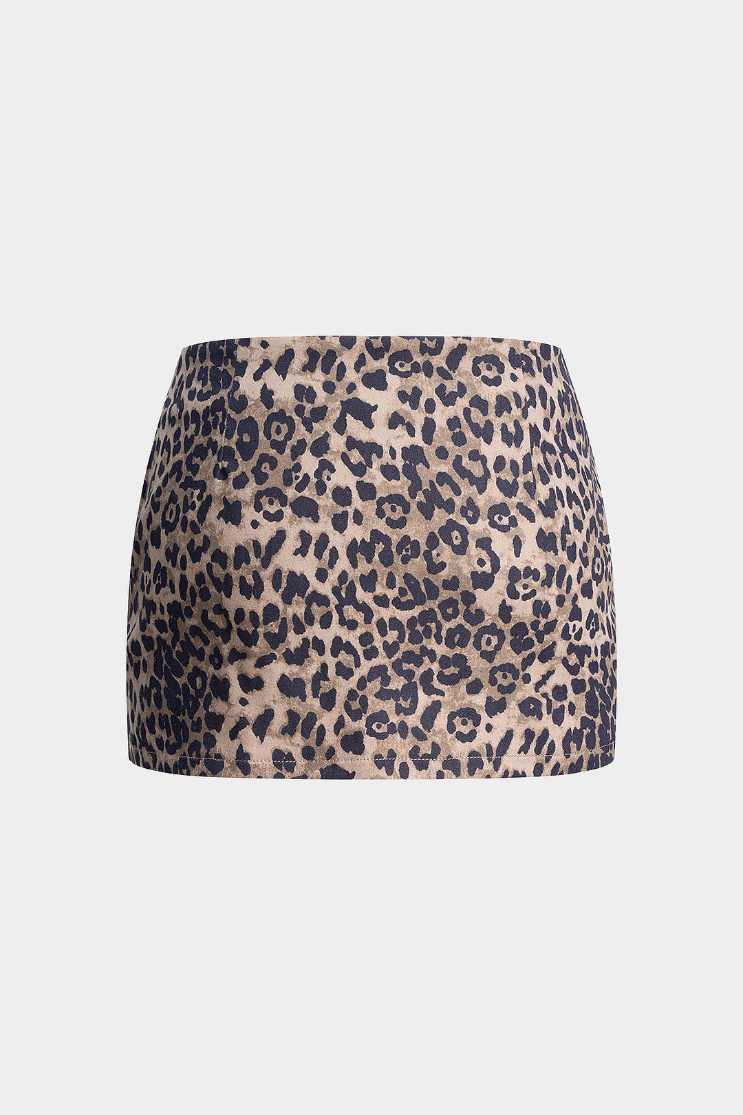 Briqa | Mini Rok Dames met Luipaard Print - Lage Taille, Trendy en Comfortabel