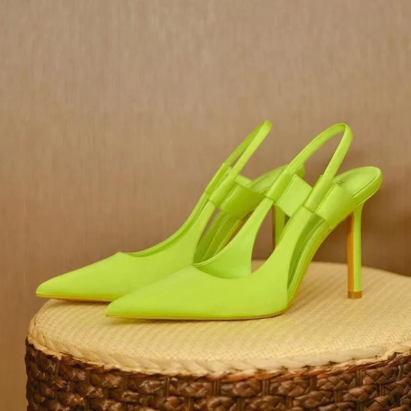 Mavelle | Elegante Slingback Pumps met Puntige Neus voor Dames