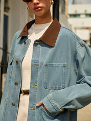 Mavi | Casual Denim Spijkerjas voor Dames met Contrastkraag