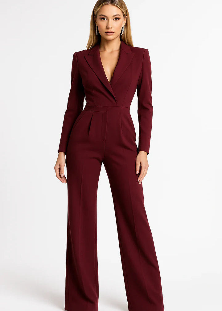 Maya___Dames_Jumpsuit_Zwart_-_Elegante_V-hals__Wide-leg_Pasvorm_0.jpg