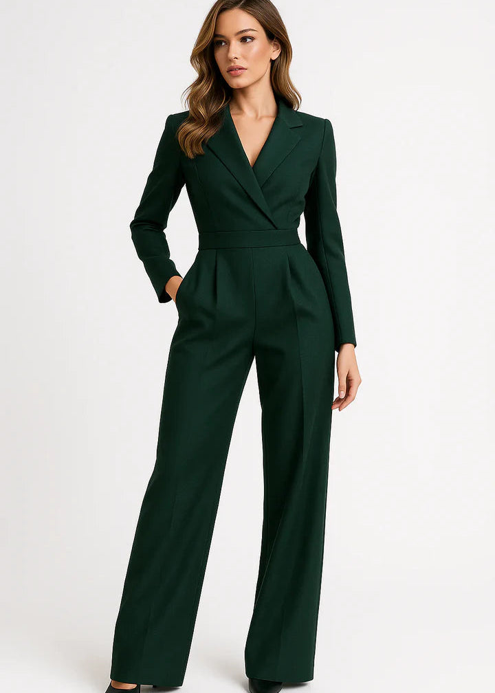 Maya___Dames_Jumpsuit_Zwart_-_Elegante_V-hals__Wide-leg_Pasvorm_3.jpg