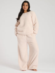 Mellow | Dames Lounge Set - Zachte Fleece, Relaxed-Fit
