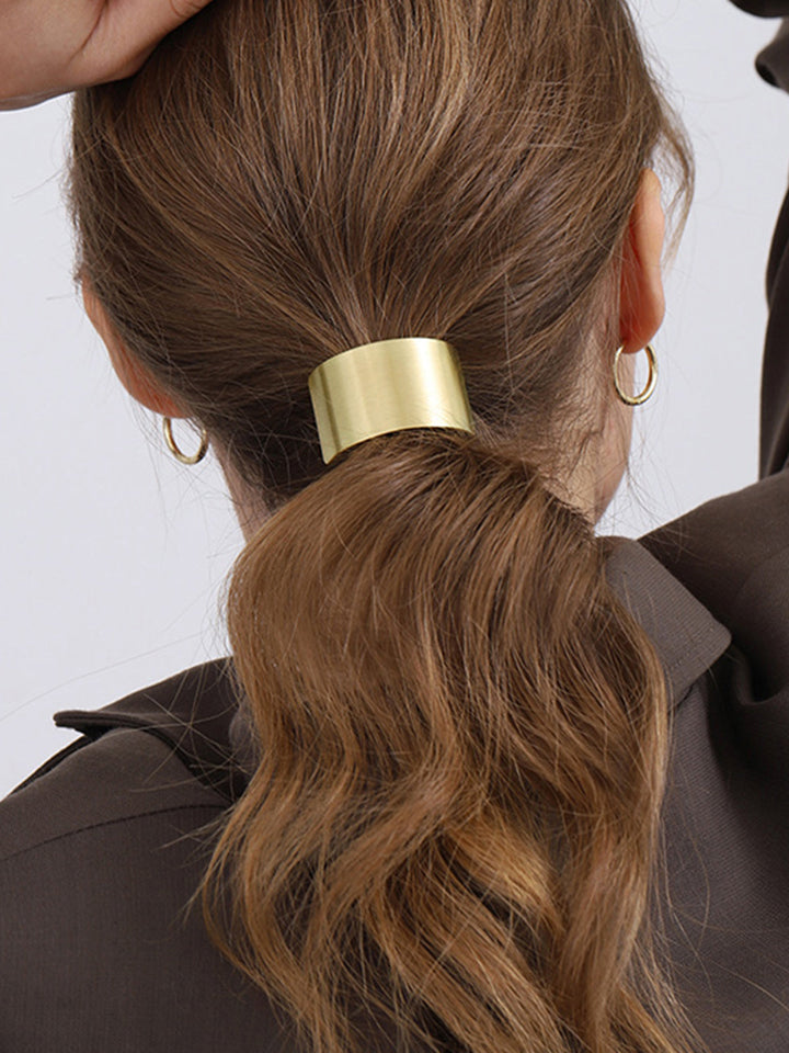 Kaylani | Dames haarcuff met metaal en elastiek
