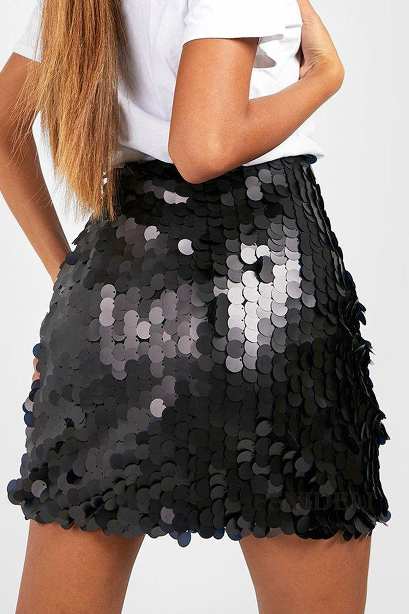 Seraphina | Pailletten Rok Dames - Lange Pailletten, Feestelijk en Glamoureus