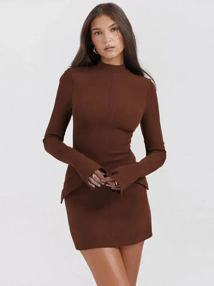 Meish | Elegante A-lijn Mini Jurk voor Dames