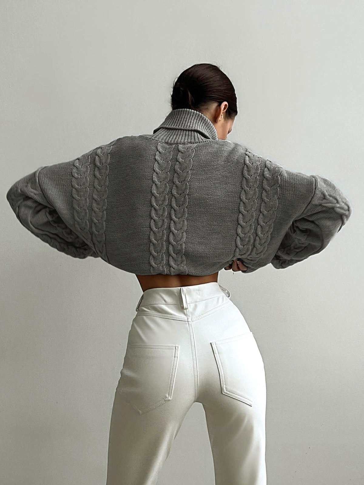 Nima | Dames Turtleneck Trui - Oversized Casual
