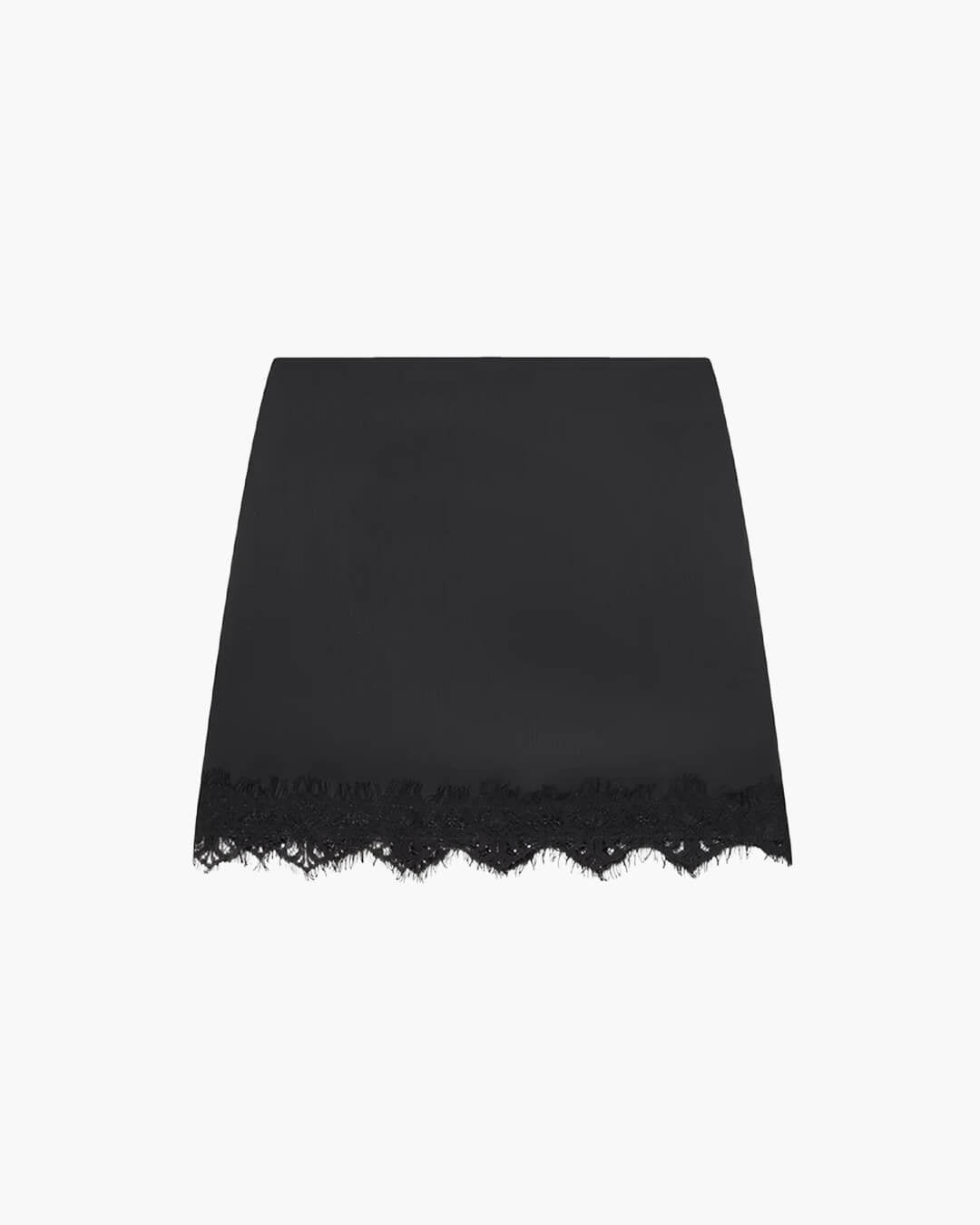 Mira | Hoge Taille Rok - Kanten Mini Rok Dames
