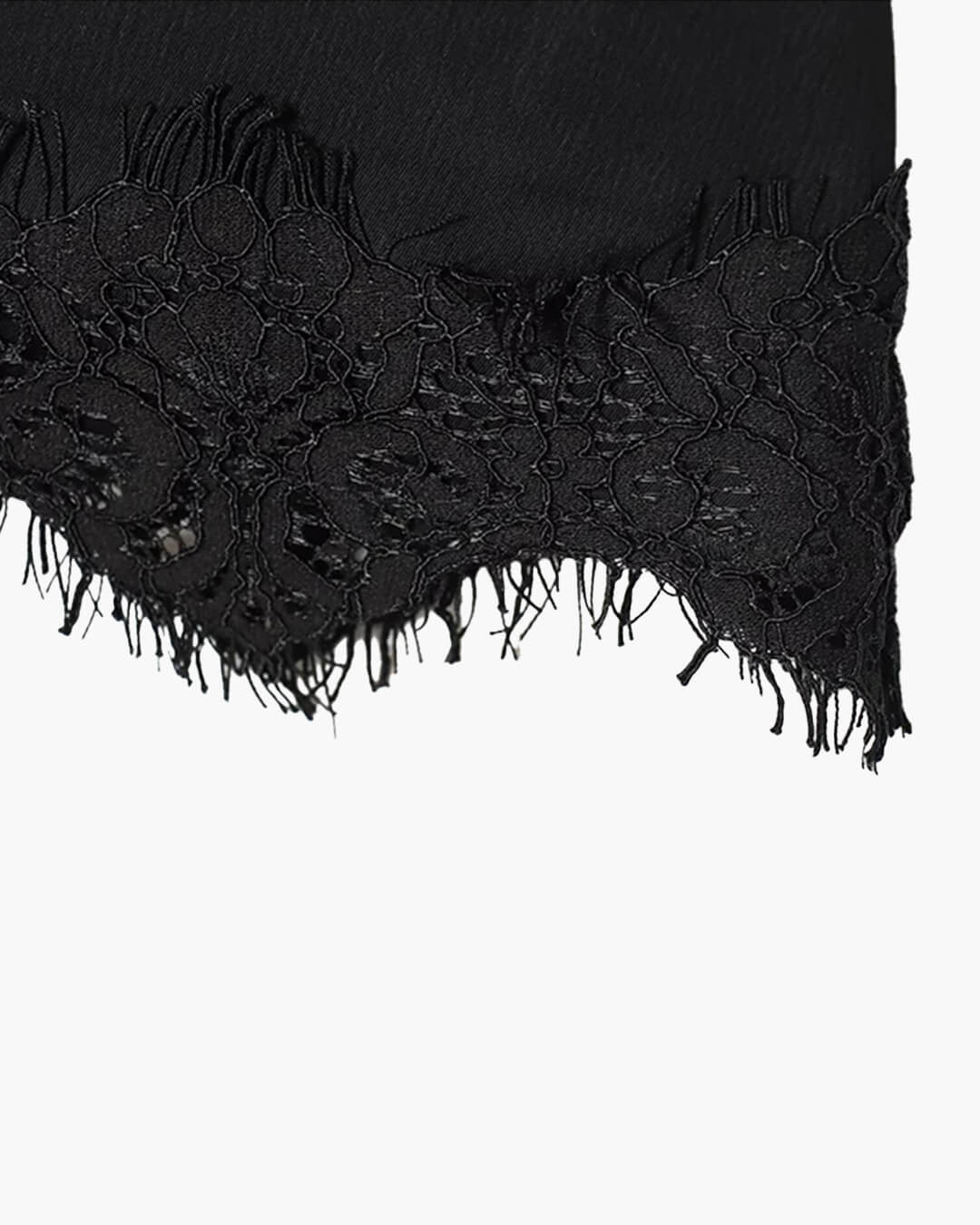 June | Dames mini rok met hoge taille en kanten details