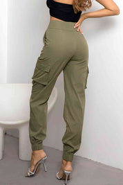 Nadia | Cargo Broek Dames - Hoge Taille, Duurzaam en Comfortabel