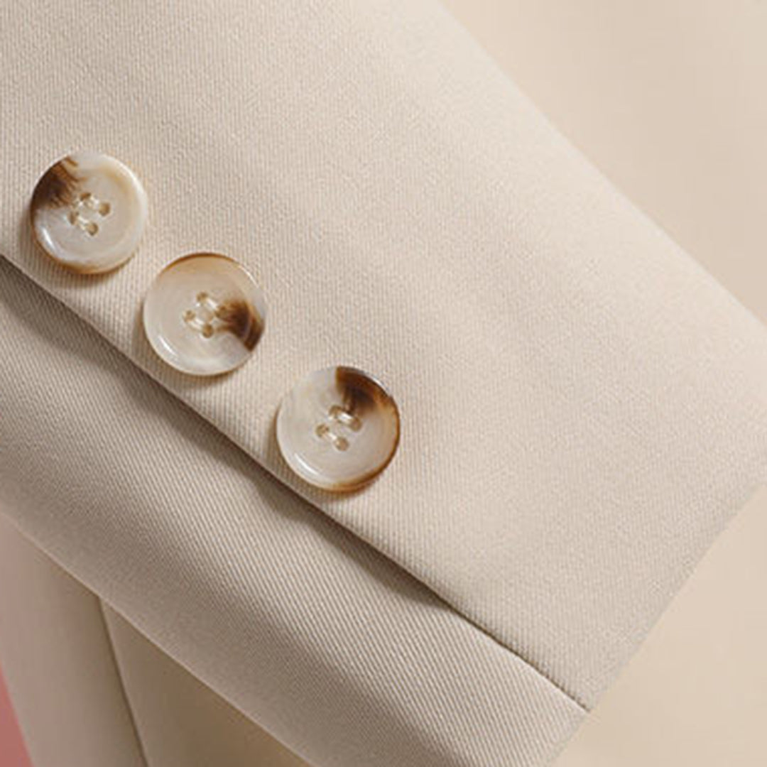 Adeline | Dames blazer met ceintuur en getailleerde pasvorm