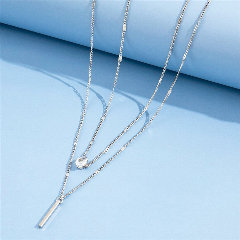 Finley | Dames ketting set met gelaagde hangers