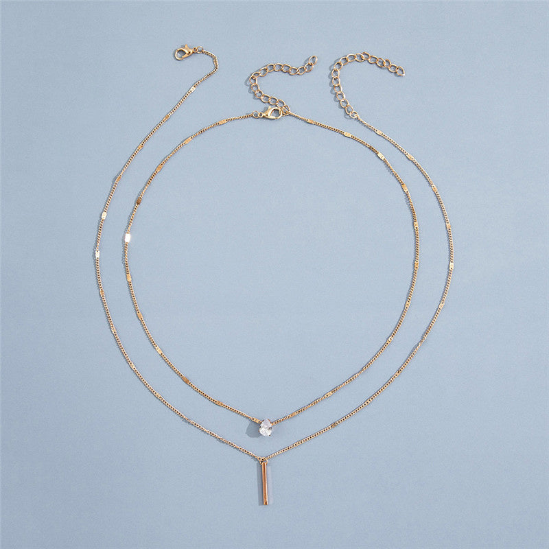 Finley | Dames ketting set met gelaagde hangers