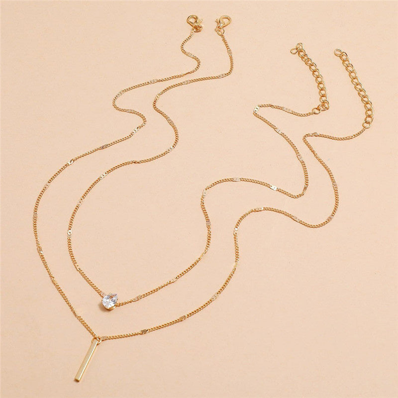 Finley | Dames ketting set met gelaagde hangers