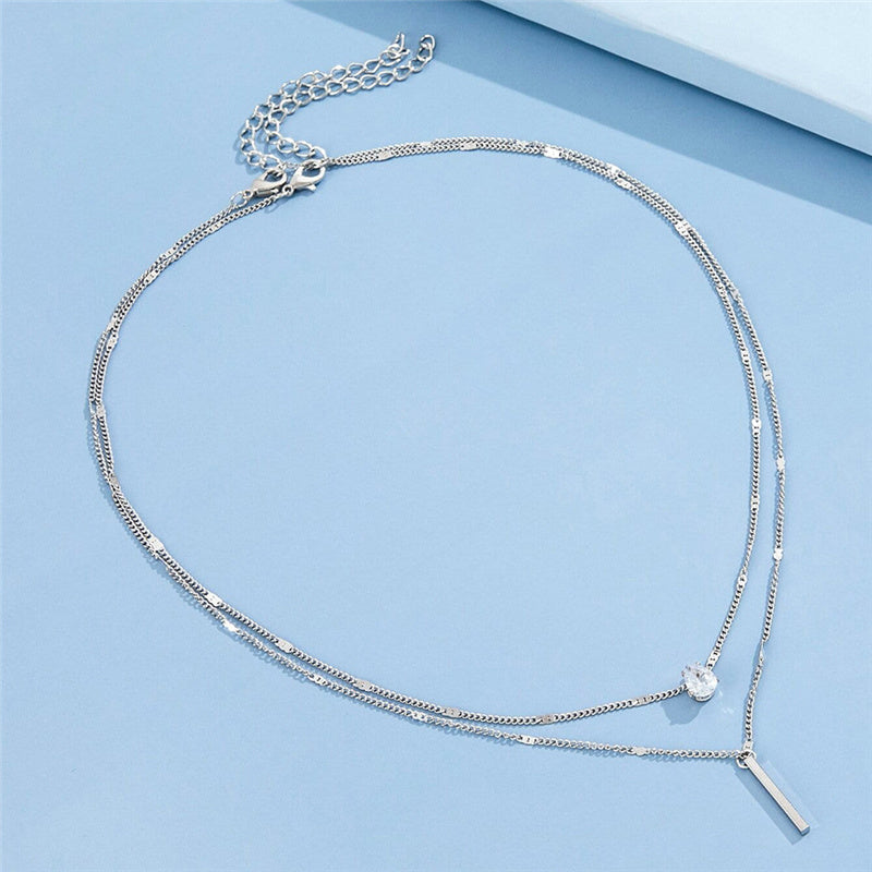 Finley | Dames ketting set met gelaagde hangers