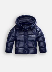 Anika | Puffer Winterjas Dames - Slim Fit, Lichtgewicht Isolatie, Glanzende Afwerking