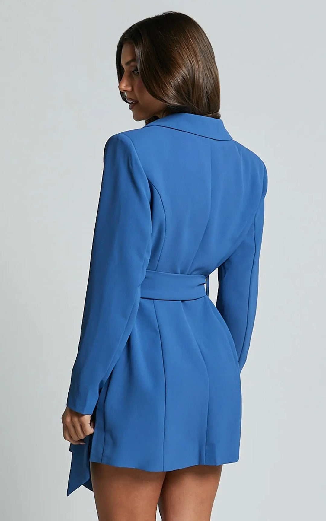 Kailani | Dames blazer jurk met riem en revers
