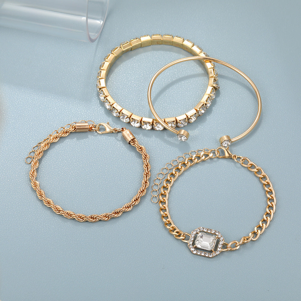 Inyx | Luxe Vierdelige Armbanden Set