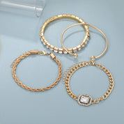 Inyx | Luxe Vierdelige Armbanden Set