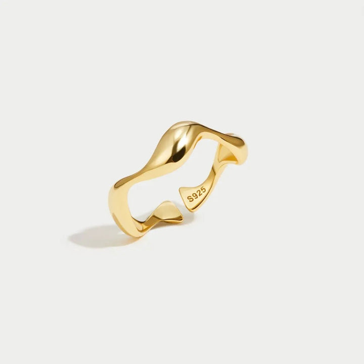 Stella | Dames Ring met verstelbaar en minimalistisch ontwerp