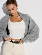Megan | Comfy Vest Dames - Elegante, Trendy Pofmouwen