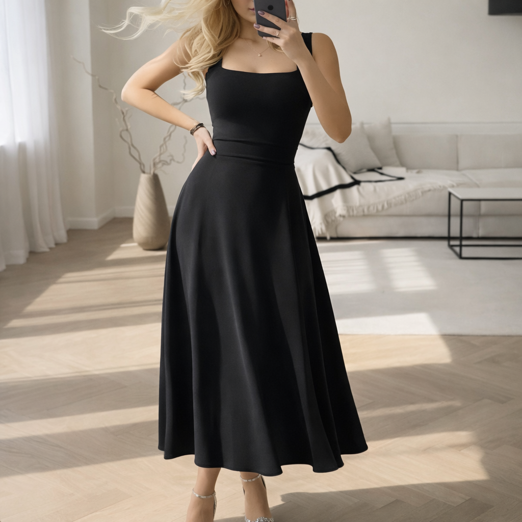 Palome | Elegante Chiffon Jurk