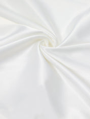 Pia | Dames Midi Jurk - Luxe Satijn met Pareldetails, Strapless voor Bruiloft