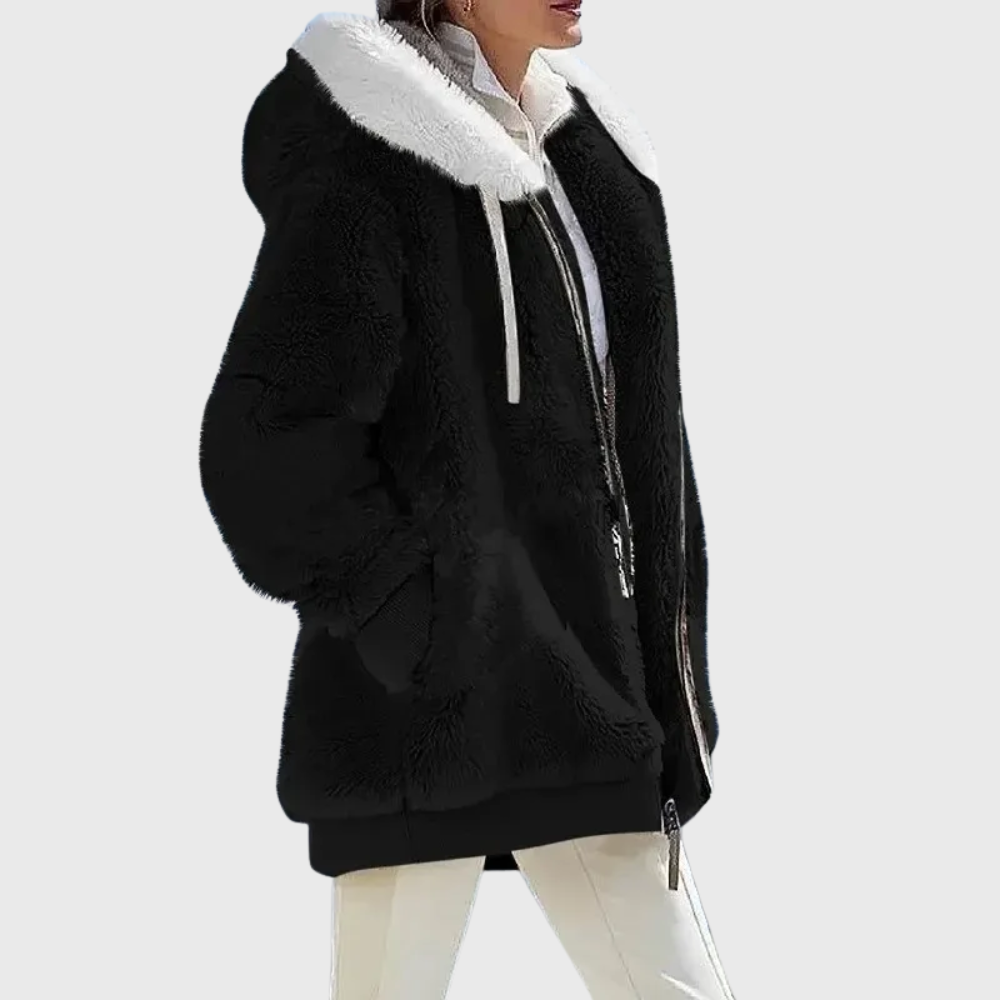 Sofia | Elegante Multicolor Warme Pufferjack