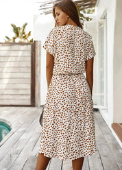 Luchtige Midi Zomerjurk - Elegant en Comfortabel