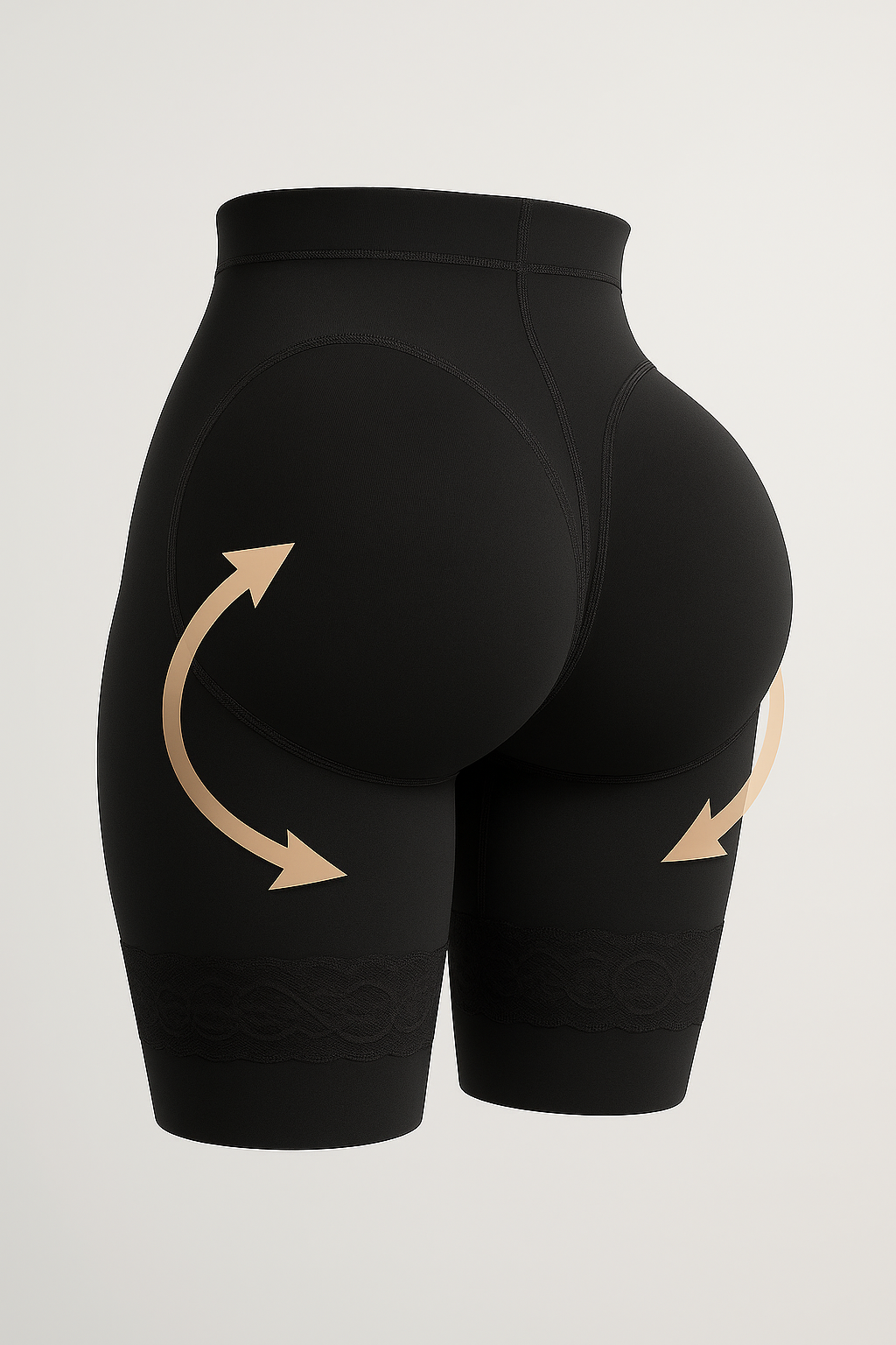 Kylie | Dames shapewear shorts met hoge taille lift