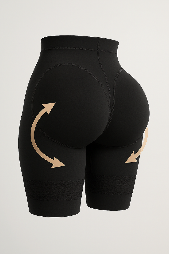 Kylie | Dames shapewear shorts met hoge taille lift