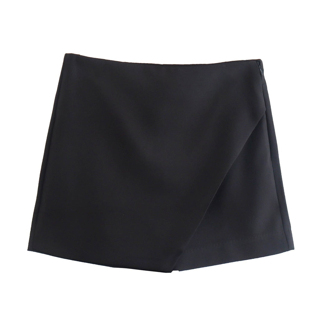 Rosalie | Dames skort with elastische taille en binnenbroekje