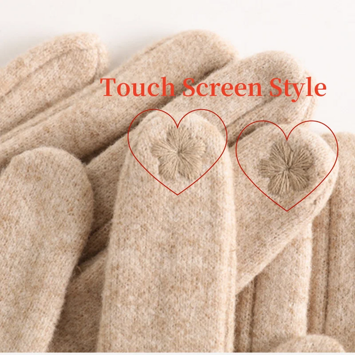 Kasjmier-Wol Touchscreen Handschoenen