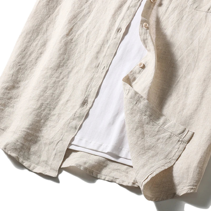 Edward Carter Pure Linnen Shirt