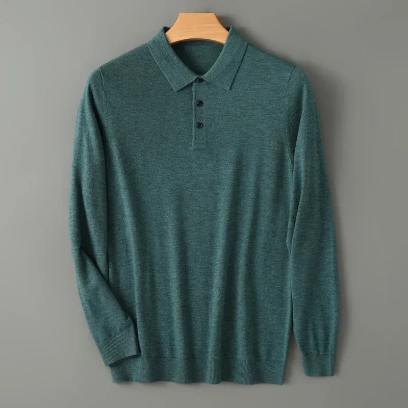 Riku 100% Merino Wol Polo