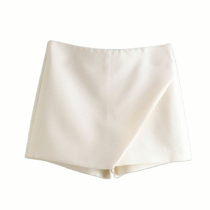 Rosalie | Dames skort with elastische taille en binnenbroekje