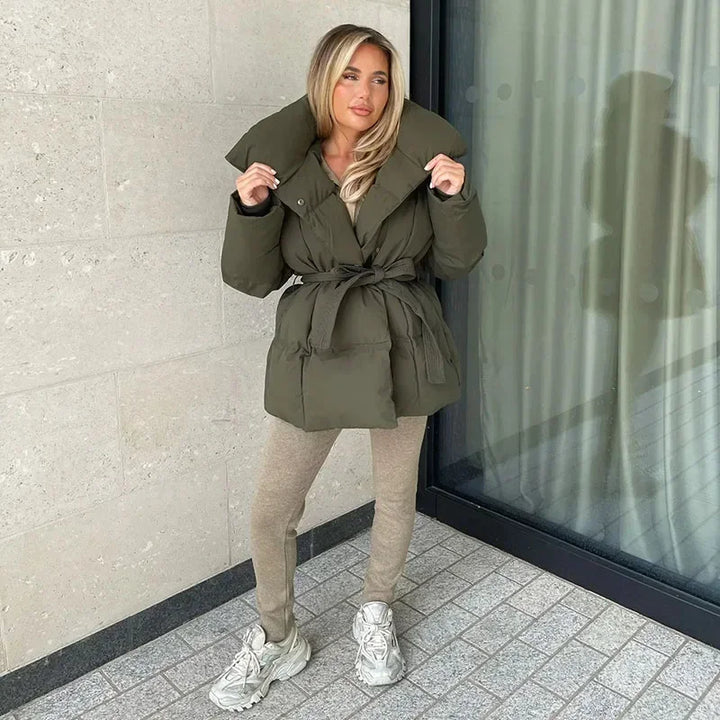 Laura - Elegante Gewatteerde Jas