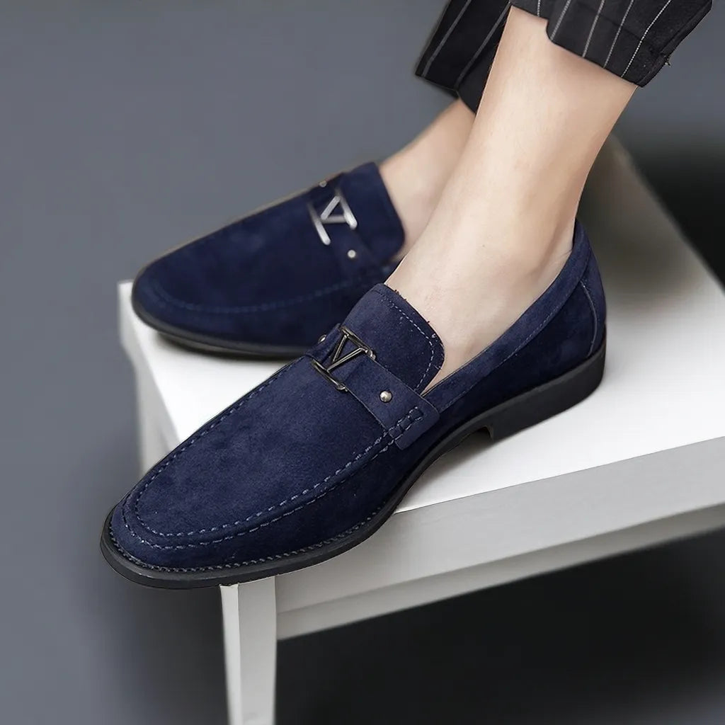 Vellini Classics Handgemaakte Suède Loafers